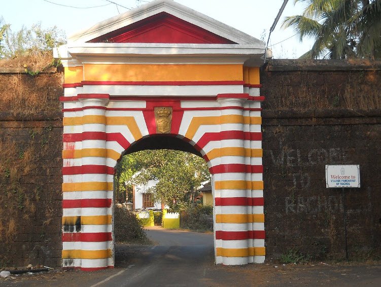 Rachol Historical Fort Gate, Goa, India